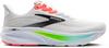 Brooks Ghost 17 Laufschuhe Herren - white-pink clay-gecko