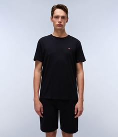 Rückansicht von Napapijri Salis T-Shirt Herren black
