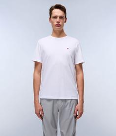 Rückansicht von Napapijri Salis T-Shirt Herren bright white
