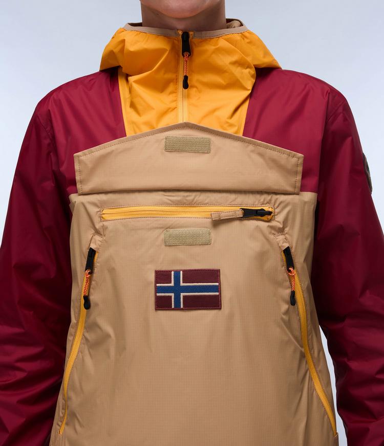 Napapijri Napapijri Rainforest V2 Windbreaker Herren - brown-red-orange - 4 | SportScheck