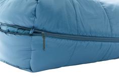 Rückansicht von Nordisk Blixen ±0° Mummy Kunstfaserschlafsack aegan blue