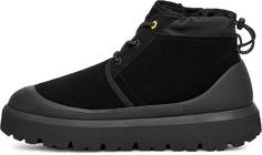 Rückansicht von Ugg Neumel Weather Hybrid Boots Herren black-black
