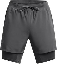 Under Armour LAUNCH Laufshorts Herren gray