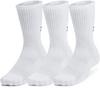 Under Armour TC 3pk Crew Socken - white