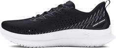 Rückansicht von Under Armour Velociti 4 Laufschuhe Herren black