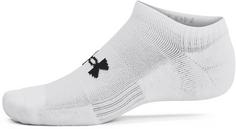 Rückansicht von Under Armour TC 3pk No Show Freizeitsocken white