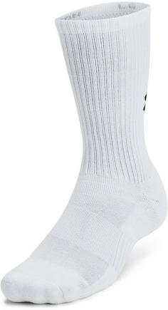 Rückansicht von Under Armour TC 3pk Crew Freizeitsocken white