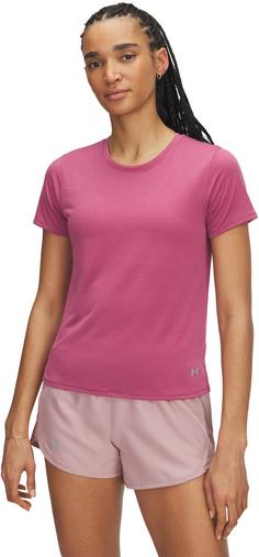 Rückansicht von Under Armour Launch Funktionsshirt Damen red