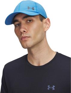 Rückansicht von Under Armour M VELOCITI LOW ADJ Cap Herren blue