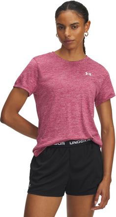 Rückansicht von Under Armour TECH SSC- TWIST Funktionsshirt Damen red