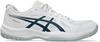 ASICS UPCOURT 6 Hallenschuhe Herren - white-tranquil teal