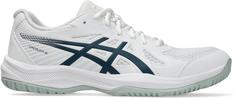 ASICS UPCOURT 6 Hallenschuhe Herren white-tranquil teal