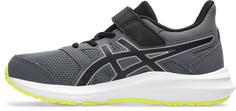 Rückansicht von ASICS JOLT 4 PS Laufschuhe Kinder carrier grey-black