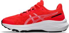 Rückansicht von ASICS GT-1000 13 GS Laufschuhe Kinder flash red-white