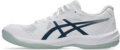 Rückansicht von ASICS UPCOURT 6 Hallenschuhe Herren white-tranquil teal