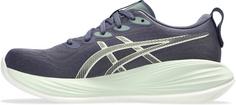 Rückansicht von ASICS GEL-CUMULUS 27 Laufschuhe Damen indigo fog-cream