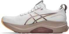 Rückansicht von ASICS GEL-KAYANO 32 Laufschuhe Damen white-orange glow