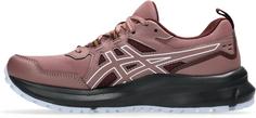 Rückansicht von ASICS TRAIL SCOUT 3 Trailrunning Schuhe Damen rubble red-white