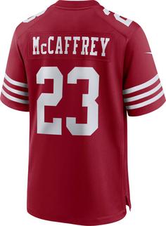Rückansicht von Nike San Francisco 49ers Home C Mccaffrey American Football Trikot Herren Christian McCaffrey
