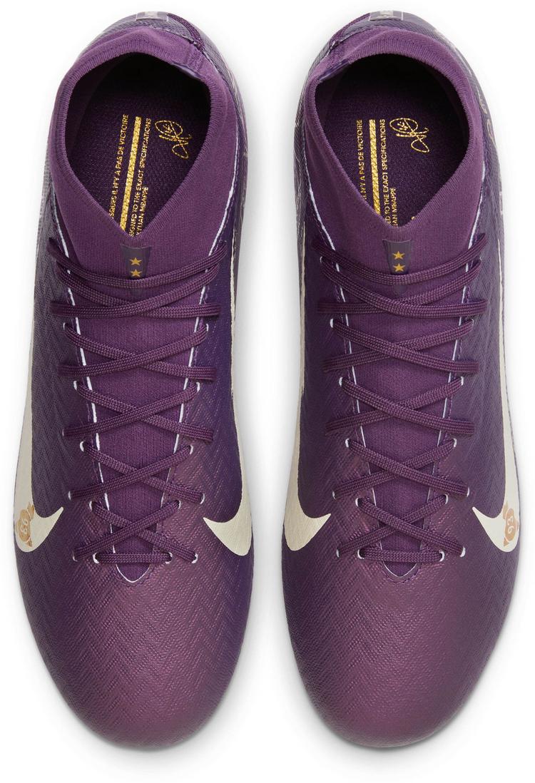 Nike Nike ZM SUPERFLY 10 ACAD KM FG-MG Fu&szlig;ballschuhe Herren - grand purple-pale ivory - 0 | SportScheck