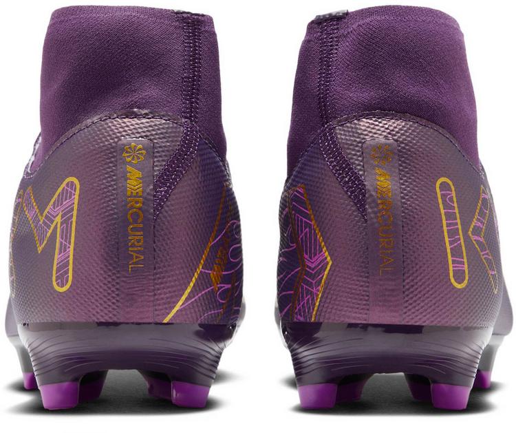 Nike Nike ZM SUPERFLY 10 ACAD KM FG-MG Fu&szlig;ballschuhe Herren - grand purple-pale ivory - 2 | SportScheck