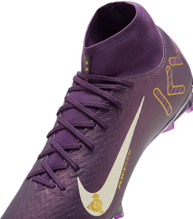 Nike Nike ZM SUPERFLY 10 ACAD KM FG-MG Fu&szlig;ballschuhe Herren - grand purple-pale ivory - 5 | SportScheck