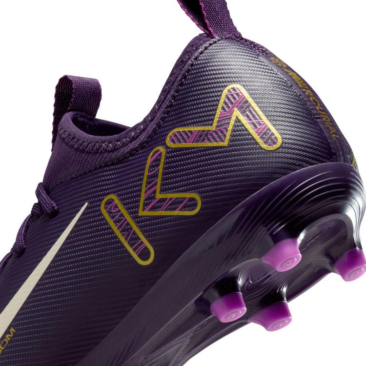 Nike Nike JR ZOOM VAPOR 16 ACAD KM FG-MG Fu&szlig;ballschuhe Kinder - grand purple-pale ivory - 6 | SportScheck