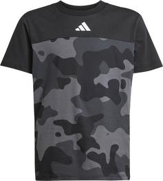 adidas ESSENTIALS CAMO T-Shirt Kinder black-white