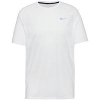 Nike Stride Funktionsshirt Herren - white-reflective silv