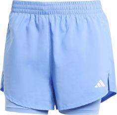adidas W MIN 2IN1 Funktionsshorts Damen blufus-white