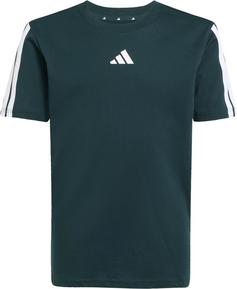 adidas 3 STRIPES T-Shirt Kinder aurora ivy-white