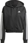 adidas 3S Kapuzenjacke Damen - black-white