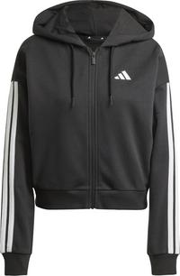 adidas 3S Kapuzenjacke Damen - black-white