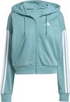 adidas 3S Kapuzenjacke Damen - powtea-white