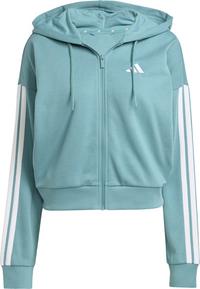 adidas 3S Kapuzenjacke Damen - powtea-white
