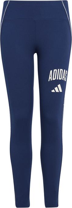adidas TRAIN ESSENTIALS COLLEGIATE 7/8-Tights Kinder dark blue-white