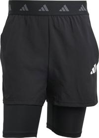 adidas Gym+ 2in1 Shorts Herren - black-black