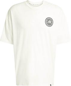adidas GFX GLOB Funktionsshirt Herren owhite