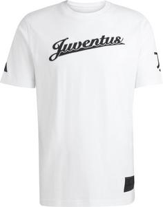 adidas Juventus Turin Fanshirt Herren white