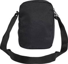 Rückansicht von adidas LINEAR Umhängetasche Herren black-white