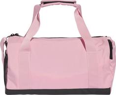 Rückansicht von adidas LINEAR DUFFEL XSMALL Sporttasche Kinder true pink-black-white