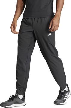 Rückansicht von adidas TR-ES WOVEN Trainingshose Herren black-white