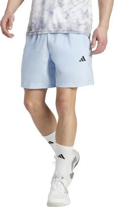 Rückansicht von adidas Training Essentials Funktionsshorts Herren globlu-black