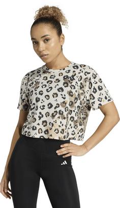 Rückansicht von adidas WE AOP Funktionsshirt Damen wonalu-print