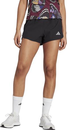 Rückansicht von adidas RACER PACER Funktionsshorts Damen black