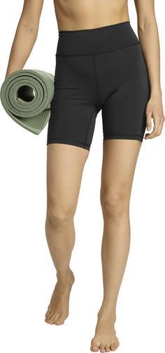 Rückansicht von adidas All Me Ess 7IN Tights Damen black-black