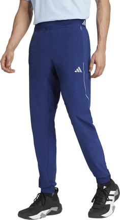 Rückansicht von adidas TECH Trainingshose Herren dkblue-globlu