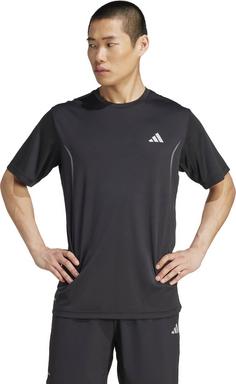 Rückansicht von adidas TECH APP GF TEE Funktionsshirt Herren black