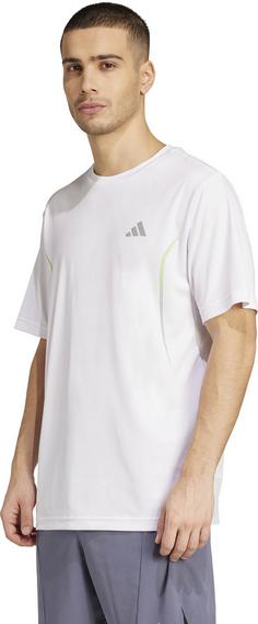 Rückansicht von adidas TECH Funktionsshirt Herren white