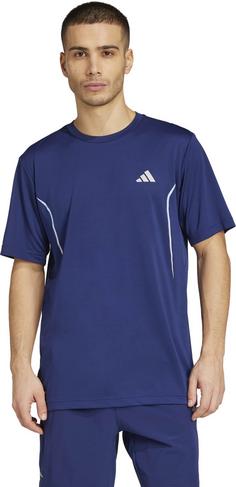 Rückansicht von adidas TECH Funktionsshirt Herren dkblue